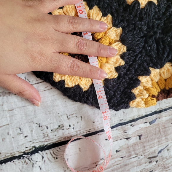 New cotton sunflower shoulder bag - Picture 13 of 17